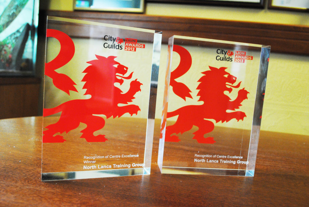 NLTG retain the City & Guilds Lion Award